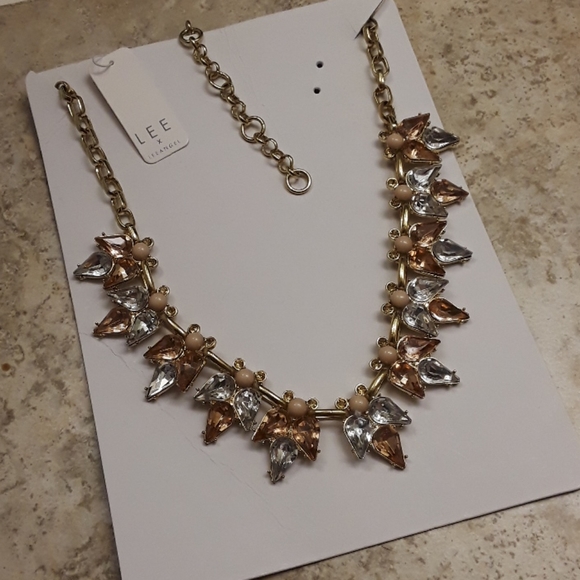 Lee by Lee Angel Capri Crystal Necklace - Picture 3 of 10